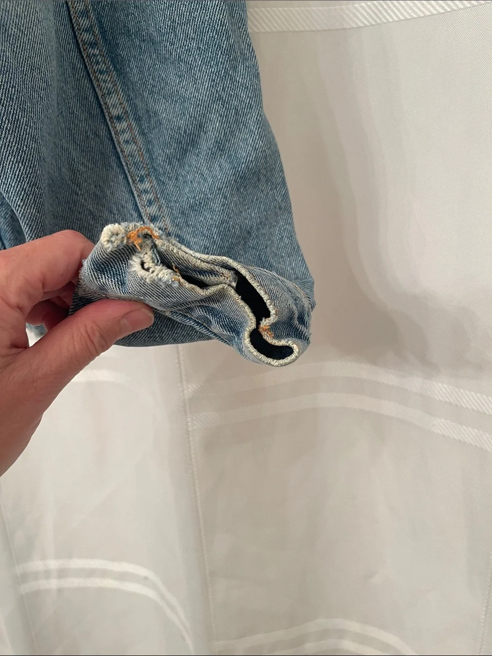 Arizona Jean Company Light Blue Denim Jacket - Picture 8 of 12